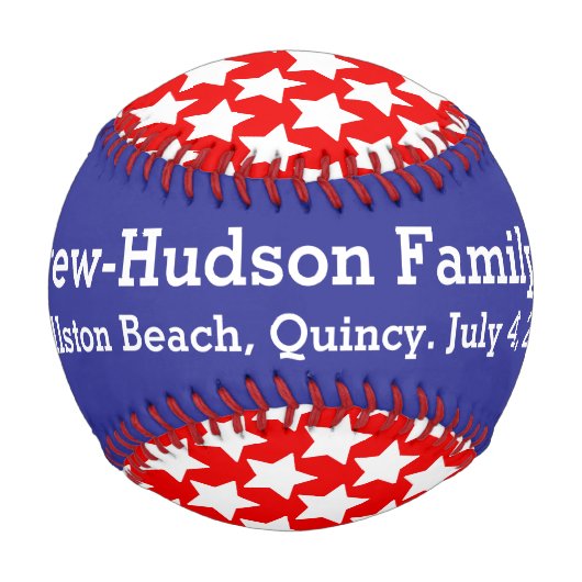 Balle De Baseball Baseball All-Star Reunion Famille (Dos)