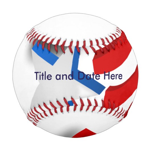 Balle De Baseball Baseball américain (Dos)