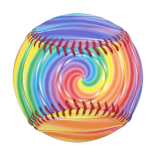 Balle De Baseball Baseball Arc-en-ciel (Dos)