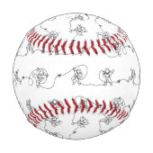 Balle De Baseball Baseball astronaute (Dos)