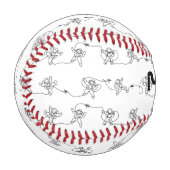 Balle De Baseball Baseball astronaute (Devant Gauche)