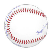 Balle De Baseball Baseball autographié (Devant Gauche)