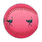 Balle De Baseball Baseball Autruche Abstrait (Devant Gauche)