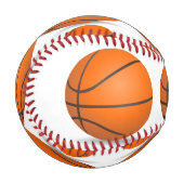 BALLE DE BASEBALL BASEBALL AVEC CONCEPTION BASKETBALL (Devant Gauche)
