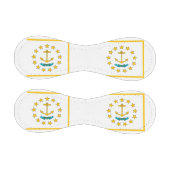 Balle De Baseball Baseball avec drapeau de Rhode Island, USA (Panneaux)