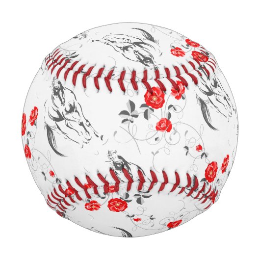 Balle De Baseball Baseball baroque à cheval (Dos)