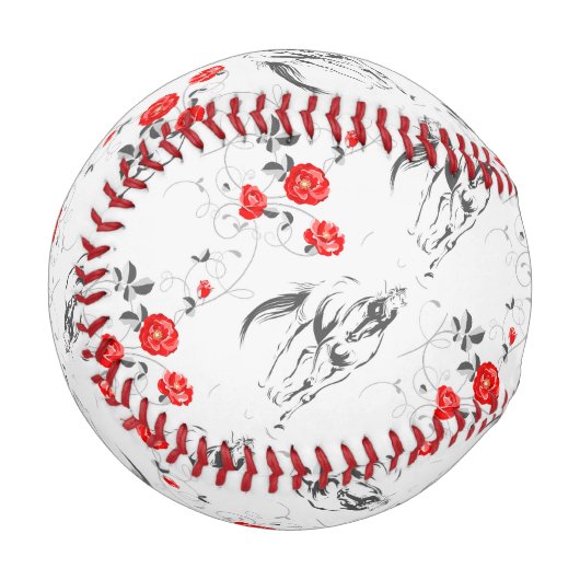 Balle De Baseball Baseball baroque à cheval (Devant Gauche)