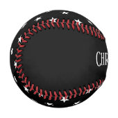 Balle De Baseball Baseball Black Stars (Devant Gauche)