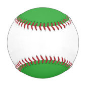 Balle De Baseball Baseball blanc et vert (Dos)