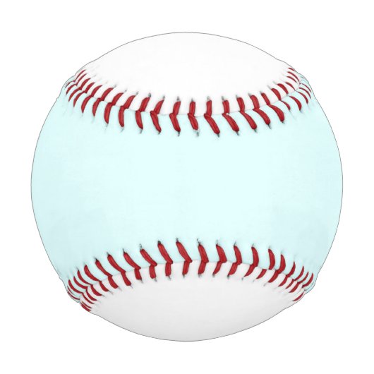 Balle De Baseball Baseball bleu Pastel sur mesure (Devant)