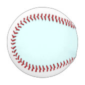 Balle De Baseball Baseball bleu Pastel sur mesure (Devant Gauche)