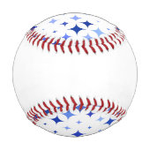 Balle De Baseball Baseball Blue Stars (Dos)