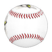 Balle De Baseball Baseball Bouledogue Français (Devant)