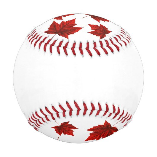 Balle De Baseball Baseball Canada Maple Leaf Baseball (Dos)