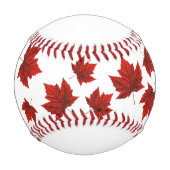 Balle De Baseball Baseball Canada Maple Leaf Baseball (Devant)