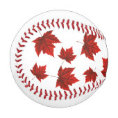 Balle De Baseball Baseball Canada Maple Leaf Baseball (Devant Gauche)