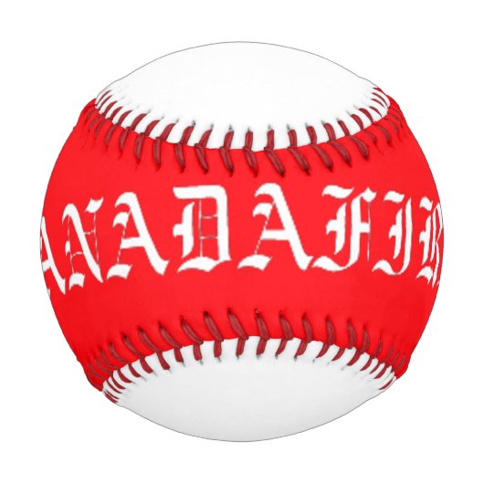 BALLE DE BASEBALL BASEBALL CANADAFIRST (Devant)