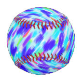 Balle De Baseball Baseball Chaos Coloré (Dos)