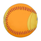 Balle De Baseball Baseball citrouille (Devant Gauche)