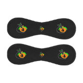 Balle De Baseball Baseball Citrouille de chat noir (Panneaux)