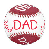 Balle De Baseball Baseball/DAD personnalisé (Devant)