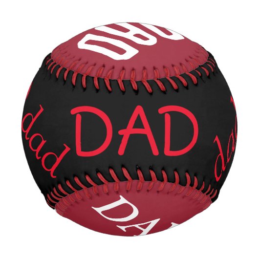 Balle De Baseball Baseball/DAD personnalisé (Devant)