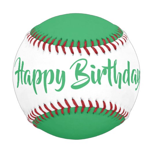 Balle De Baseball Baseball d'anniversaire par dalDesignNZ (Dos)
