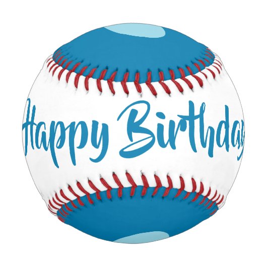Balle De Baseball Baseball d'anniversaire par dalDesignNZ (Dos)