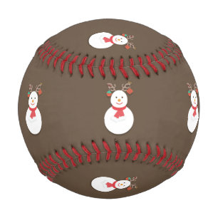 Balle De Baseball Baseball de bonhomme de neige