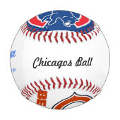 Balle De Baseball Baseball de Chicago (Dos)