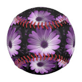 Balle De Baseball Baseball de Fleur de Fleur Purple Daisy (Dos)