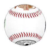 Balle De Baseball Baseball de Hagerstown depuis 1915 (Devant)