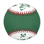 Balle De Baseball Baseball de la Saint Patrick par dalDesignNZ (Devant)