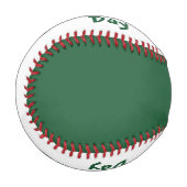 Balle De Baseball Baseball de la Saint Patrick par dalDesignNZ (Devant Gauche)