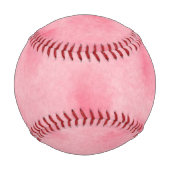 Balle De Baseball Baseball de lavage d'aquarelle rose (Dos)