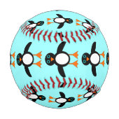 Balle De Baseball Baseball de mignonne Penguin (Dos)