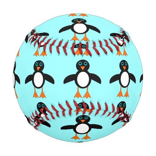 Balle De Baseball Baseball de mignonne Penguin (Devant)