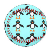 Balle De Baseball Baseball de mignonne Penguin (Devant Gauche)