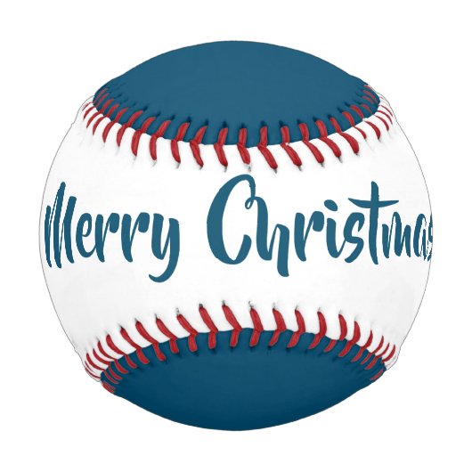 Balle De Baseball Baseball de Noël par dalDesignNZ (Dos)