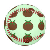 Balle De Baseball Baseball de Noël Pudding (Devant Gauche)