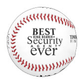 Balle De Baseball Baseball de porteur de bague (Devant Gauche)