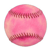 Balle De Baseball Baseball de sable rose (Devant)