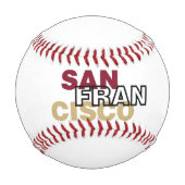 Balle De Baseball Baseball de San Francisco (Devant)