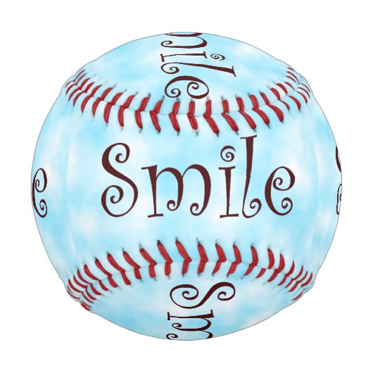 Balle De Baseball Baseball de sourire (Devant)