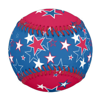 Balle De Baseball Baseball des étoiles patriotiques