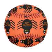 Balle De Baseball Baseball d'Halloween Black Spider (Dos)