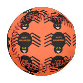 Balle De Baseball Baseball d'Halloween Black Spider (Devant Gauche)