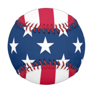 Balle De Baseball Baseball Drapeau Américain