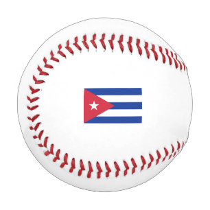 Balle De Baseball Baseball Drapeau Cuba