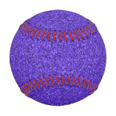 Balle De Baseball Baseball en mosaïque violette (Dos)